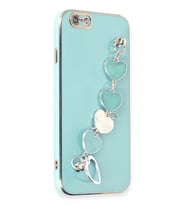 Mey İthalat® iPhone 6 Kılıf Esila Silikon - Su Yeşili