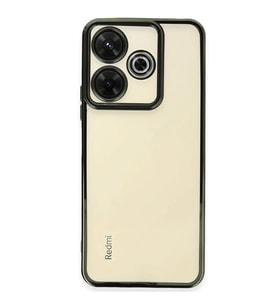 Xiaomi Redmi 13 4g Kılıf Kamera Korumalı Lensli Silikon - Yeşil
