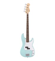 Squier 0379700504 Debut Precision Bass Gitar (Daphne Blue) Laurel Klavye Mavi Renk ve Rahat C Sap