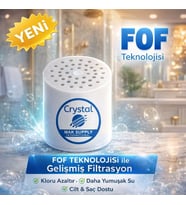 MAK SupplyCrystal 15 Aşamalı Duş Filtrenin Yedek Kartuşu