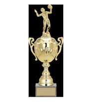 ODAK KUPA - Figürlü Kupalar - Voleybol Kadın Figürlü Kupalar FG-089 C - 44 cm
