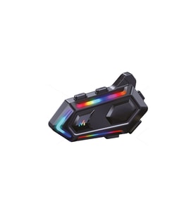 RGB Işıklı Bluetooth 5.2 Motosiklet Kask İçi Kulaklık Intercom Sistemi