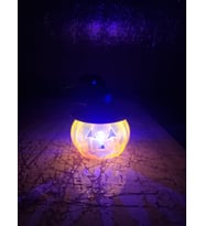 Halloween Cadılar B.Işıklı Şapkalı Balkabağı 10x7c