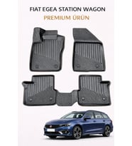 Fiat Egea Station Wagon ile Uyumlu 3D Oto Paspas Premium
