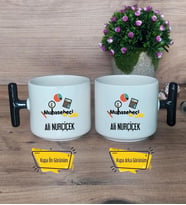 Muhasebeci Kupa Bardak T Siyah Kulplu Muhasebeciye Hediye
