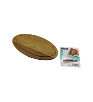 AKASYA OVAL AHŞAP SERVİS SUNUM TEPSİ - TAHTASI MİNİ TEPSİ 25 X 14 X 1.4CM (5680)