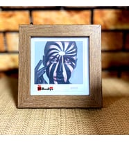 Ahşap Kare 10x10 Masa Üstü Resim Çerçevesi