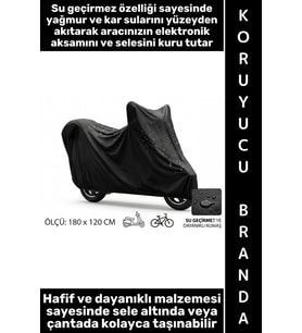 #Branda Hafif Kompakt 4 Mevsim Uyumlu Yağmur Kar Su Toz Kir Yırtılma Aşınmaya Dayanıklı Uv Işını Kor