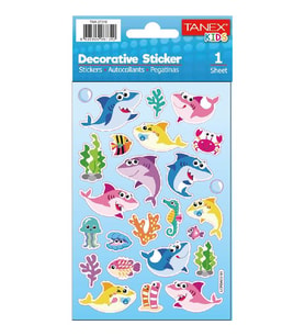 Tanex Puffy Sevimli Köpek Balıkları Seirisi TNX-27218