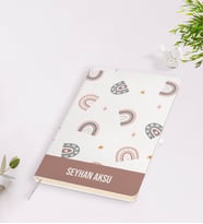 Kişiye Özel İsimli Beyaz Defter-26