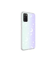 Samsung Galaxy A03S Uyumlu Kılıf Zore M-Blue Desenli Kapak