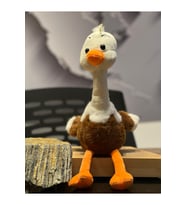 Küçük Kahverengi Deve Kuşu Peluş 40cM (Çok Renkli)