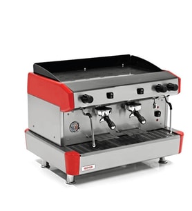Empero EMP.CPC.2GR Espresso Kahve Mak.- 2 grup - yarı otomatik - kırmızı