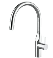 Roca Glera Spiralli Pull Down Mutfak Eviye Bataryası A5A814DC00 (Krom)