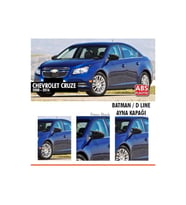 Chevrolet Cruze Batman Yarasa Ayna Kapağı Piano Black / 2012-2016