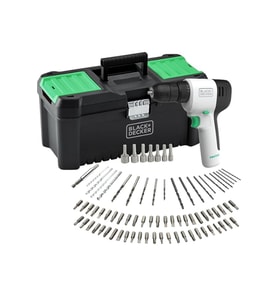Black+Decker REVDD12ASTB Reviva 12 V Akülü Matkap + 80 Parça Aksesuar Seti