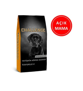 Challenge Tavuklu Yetişkin Köpek Maması 1 Kg AÇIK