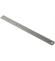 Çelik cetvel metre 30 cm