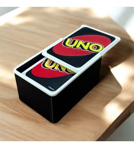 Classic Uno Kutusu - Plastik Uno Kutusu - Kart Oyunları Kutusu