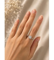Tek Taş Silver Yüzük