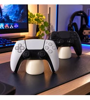 Oyun Kolu Standı Masaüstü Gamepad Organizer, Beyaz