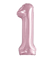 Bebek Pembe 1 Rakam Folyo Balon 100 cm