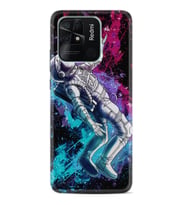 Xiaomi Poco X3 Pro M4 Pro X4 Pro C40 10C Kılıf Desenli Silikon Astronot Signs 1753