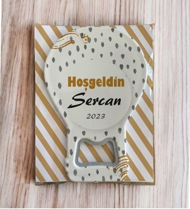 Yenidoğan Bebek Hediyesi Balon Açacak Magnet Baby Shower Hediyesi 30 adet 014