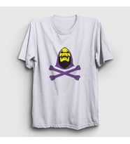 Presmono Unisex Beyaz Skeletor İskeletor He Man T-Shirt 433970tt (Beyaz)