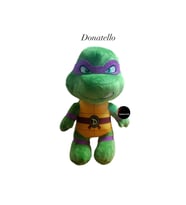 Ninja Kaplumbağa Peluş Oyuncak Uyku Arkadaşı Hediyelik Peluş 35 cm (Çok Renkli)