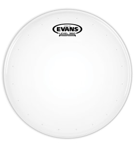 Evans B14DRY Genera Dry Coated Trampet Derisi (14 inç - Beyaz - Delikli)
