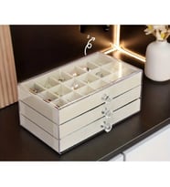 River World Takı ve Mücevher Kutu Organizer 3 Katlı
