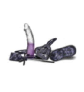 Konyax 18 cm Belden Bağlama Kemerli Jel Dildo
