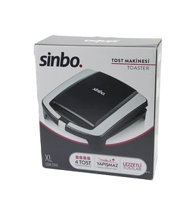 XL  ELEKTRİKLİ TOST MAKİNESİ   4 TOST   YAPIŞMAZ YÜZEY   1500W  SSM-2550