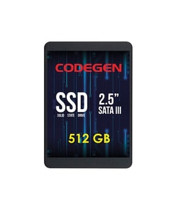 Codegen Cdg-512Gb-Ssd25 2.5" 512Gb (520/480Mb/S) Sata Ssd Disk (7Mm)