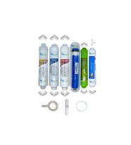 PWS Kapalı Kasa Su Arıtma Cihazların uygun Eco 6li Reverse Osmosis mebran Alkali+tatlandırıcı set