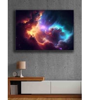 Koç stüdyo Modern tasarım kanvas tablo 50x70 (Çok Renkli)