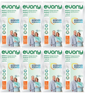 Evony Hasta Bezi Yetişkin Emici Külot L-Büyük 240 Adet (8PK*30)