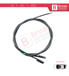 Mercedes C Class W205 S205 2013-2023 A2056362731 İçin Panoromik Açılır Tavan Sunroof Halat Spirali