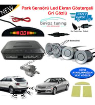 Park Sensörü Led Ekranlı Ses İkazlı Gri