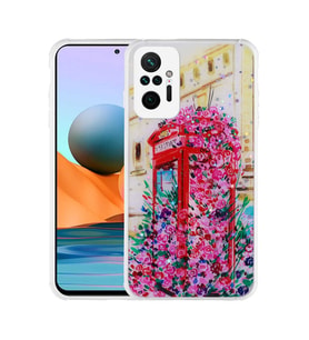 Lexroo Xiaomi Redmi Note 10 Pro Kılıf Simli Desenli Kamera Korumalı Parlak Popy Kılıf - Kulübe