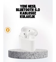 Hızlı Şarj Destekli 2. Nesil Bluetooth 5.0 Ergonomik Kulaklık