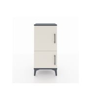 Arges Komodin 3 Raflı 2 Kapaklı 44x30x96 Antrasit-Aytaşı