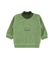 Civil Baby Erkek Bebek Sweatshirt 3-18 Ay Sütlü Kahve (Haki)