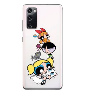 Samsung Galaxy S20 FE Uyumlu Girls Tasarımlı Şeffaf Telefon Kılıfı