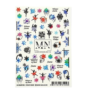 Stiker MN W-114