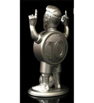 Messi Kupası Dev Boy GÜMÜŞ 20 Cm