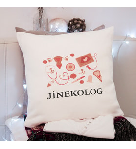 Jinekolog Tasarımlı Yastık