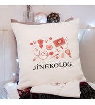 Jinekolog Tasarımlı Yastık