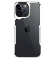 Newface Apple iPhone 14 Pro Max Kılıf Boyi Silikon Kapak - Gümüş